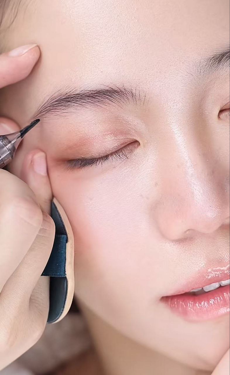 Brow work example 4